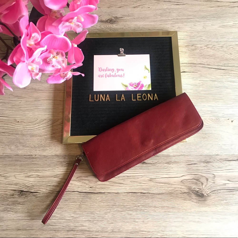 Wilsons Leather Pelle Studio Clutch Wristlet